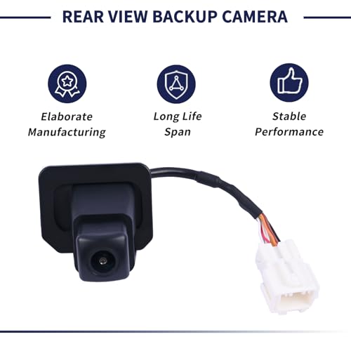 Image of Rear View Backup Camera 39530-T0A-A01 39530T0AA01 39530-T0A-A011-M1 Compatible with Honda CR-V 2012 2013 Parking Assist Camera Replace HO1960123 590074 39530T0AA011M1