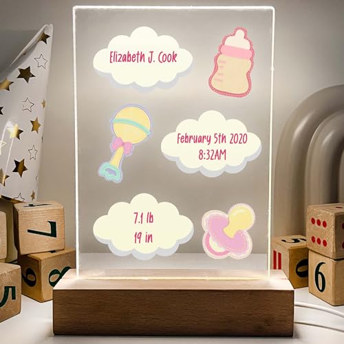 Lámpara de mesa de noche LED personalizada con base de madera miniatura 2