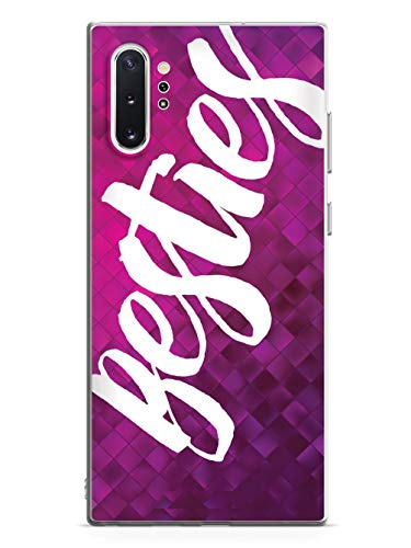 Inspired Cases - Compatible with Galaxy Note 10 Plus Case - 3D Textured Protective Phone Case for Samsung Galaxy Note 10 Plus - Besties BFF Best Friends