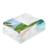 Surwin Colcha de Verano Colcha Acolchada para Cama de Matrimonio Individual,130x150cm)