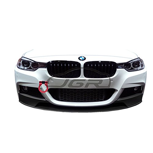 Jgr Track Racing Style Tow Hook Towing Eye Cnc Aluminum Screw On Car Accessories Front Rear Bumper Compatible With Bmw 3 Series 318 320 323 325 328 330 335 316 340 F30 F31 F34 Gt 2012+ Black #TOP4