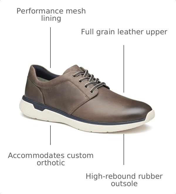 Image of Johnston & Murphy Men's XC4 Prentiss 2 Plain Toe Sneaker