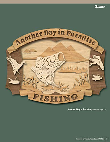 Scenes of North American Wildlife for the Scroll Saw: 25 Projects from the Berry Basket Collection (Fox Chapel Publishing) Full-Size Multi-Layer 3-D Scenic Patterns with Elk, Deer, Fish, Birds, & More - Image 6