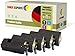 Price comparison product image TONER EXPERTE Set of 4 Compatible with 593-11130 593-11129 593-11128 593-11131 Premium Toner Cartridges for Dell C1660, C1660W, C1660CN, C1660CNW