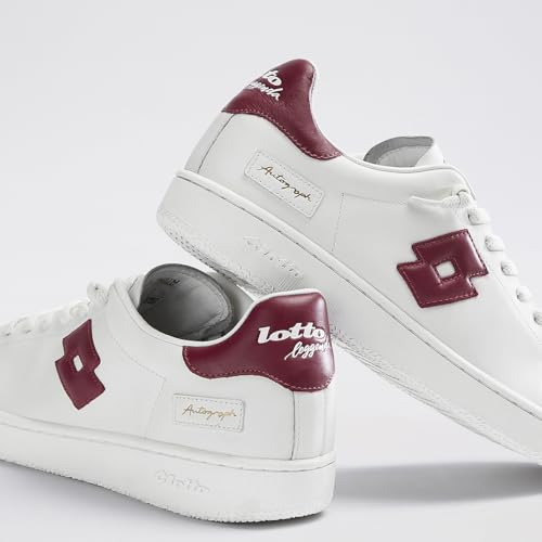 Image of Lotto Men Autograph OG Slip On Leather Sneakers