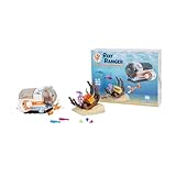 Brick Loot Reef Ranger Deep Sea Discovery Submarine Set – 199-Piece Construction Kit with Mini Figures & Marine Animals – Underwater Exploration Toy, Compatible Bricks, Gift for Kids Ages 6+