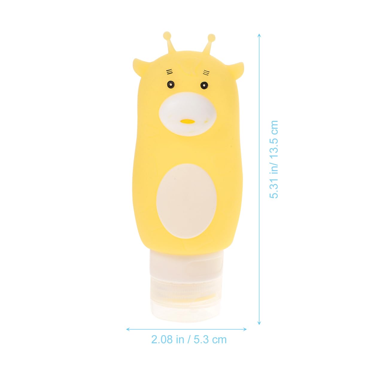 PRETYZOOM 3Pcs Silicone Travel Bottles for Toiletries Assorted Color Squeeze Containers for Shampoo Body Wash Portable Bathroom Essentials Travel Random Pattern