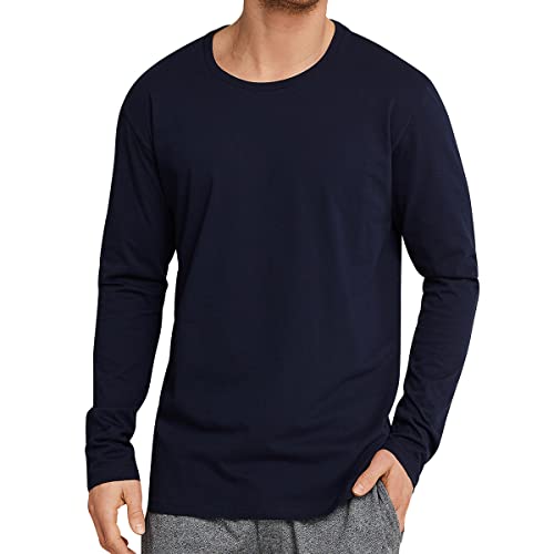 Schiesser Herren Schlafshirt langarm Rundhals - Mix + Relax