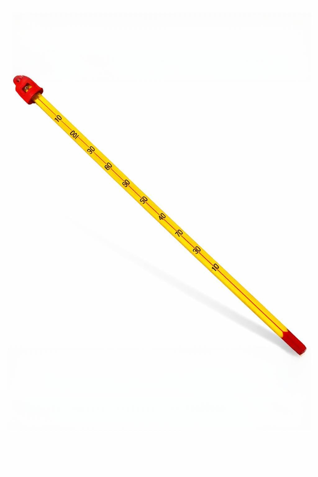 VITSZEE Thermometer -10 to 110 Degrees Celsius Size 300mm for Laboratory Industrial and Household Purpose (yellow) | School-College Lab| Science | Chemistry | Biology | physics| Apparatus| (Pack of 1)-image-33