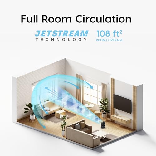 IRIS USA WOOZOO Desk Fan, Oscillating Air Circulator, 3 Speeds, 32ft Max Air Distance, 108ft² Coverage, 112° Adjustable Vertical Tilt, 27db Quiet Motor, Small Fan for Bedroom, Office, Dorm, Black by IRIS USA - Image 2