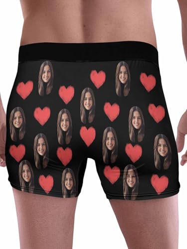 Custom Face Men's Boxer Briefs Personalized Underwear with Photo Customized Boxers for Men XS-5XL3