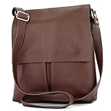 ein geräumiges Hauptfach mit Reißverschluss ausgestattet mit einem seitlichen Innenfach mit Reißverschluss sowie einem kleinen Steckfach für Ihren Schlüssel etc. | zwei große Außen-Steckfächer befinden sich auf der Vorderseite, diese sind durch überschlagene Lasche verschlossen | die Überschlaglasche wird mit zwei Magnetverschlüssen befestigt | ein Außenfach mit Reißverschluss befindet sich auf der Rückseite | Innenmaterial aus Stoff | silberfarbene Metallteile