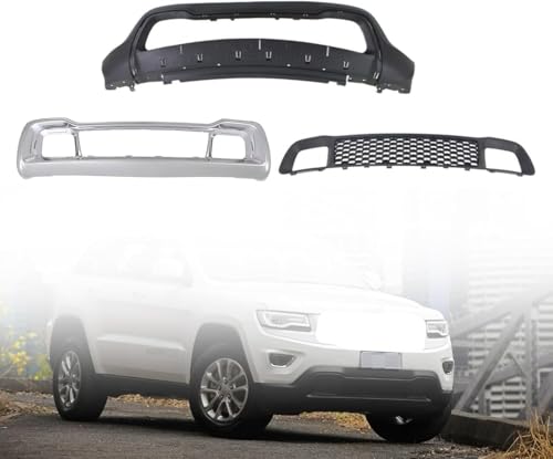 Jeep Grand Cherokee Front Lower Bumper Grille Kit 2014-16