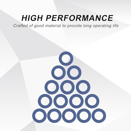 Image of 100Pcs Oil Drain Plug Gaskets Fits for 4Runner Avalon Camry Land Cruiser Highlander Prius GX460 GX470, Crush Washer Seals Replaces OE 9043012031