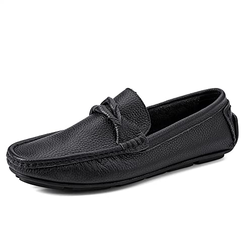 Mocasines slip-on de hombre en colores sólidos con suela para conducir