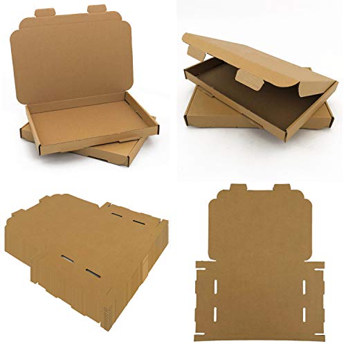 AKAR Corrugated Manila Large Letter Postal Box C5 A5 PIP Boxes Royal Mail