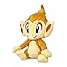 Pokémon Center: Chimchar Seduto Cuties Peluche, 16 pollici