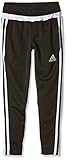 Innenbeinlänge 68 cm adidas Kinder Sporthose Lang Tiro15 Trainingshose Hose, Black/White, 128