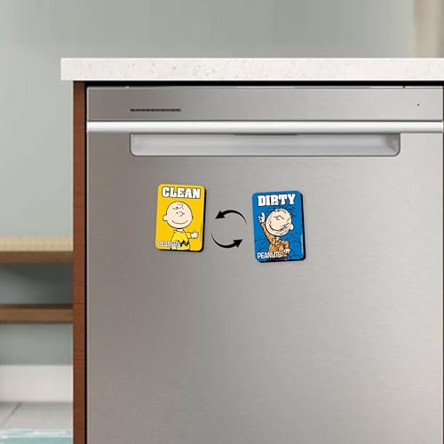Imán para lavavajillas Peanuts Clean Dirty de AQUARIUS miniatura 5