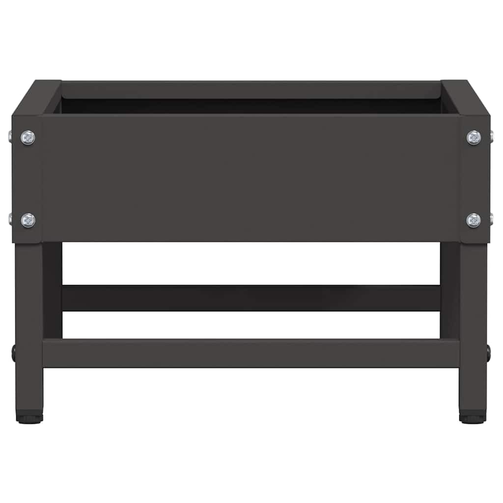 Mangiatoia per uccelli in acciaio laminato a freddo, 34 x 26 x 16 cm, resistente alle intemperie, con supporto per spiedini, per interni ed esterni, ideale come mangiatoia automatica