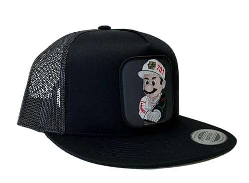 Gorra Snapback Mesh Negra Super Chapo Bros miniatura 2
