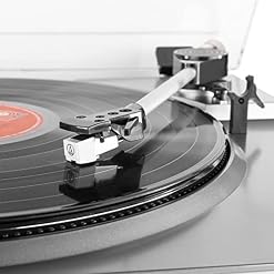 Audizio RP310 Platine vinyle hifi MP3 -Argent, tourne disque, bras métallique, vinyle 33, 45, 78 tours, enregistrement… - Les Beatles, Paul McCartney, John Lennon, RIngo Starr, George Harrison Audizio RP310 Platine vinyle hifi MP3 -Argent, tourne disque, bras métallique, vinyle 33, 45, 78 tours, enregistrement… – Image 3