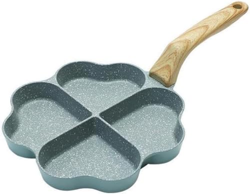 LRTYZBD Herzblatt Bratpfanne – 4er Eierpfanne