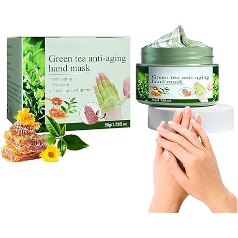 IZBEAUVO Green Tea Hand Peeling Mask Cover