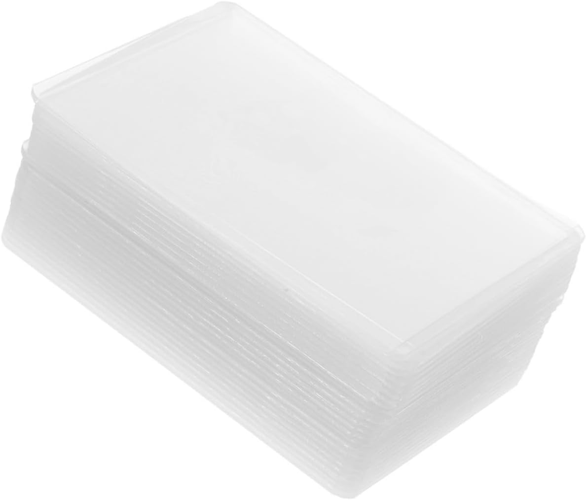 150pcs Photo Holders Double-Sided Protective Sleeves for Cards Lightweight and Portable Storage for Albums and Collectibles