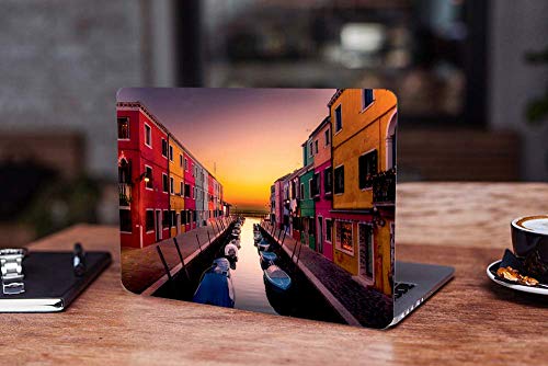 Image of GalaxsiaTM City of Peace Vinyl Laptop Skin /Sticker /Cover /Decal Compatible for Any 15 inch-15.6 inch Inches Laptop (Hp /Dell /Sony /Acer /Lenovo /Asus. Etc) Or Notebook.
