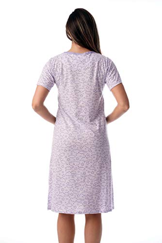 Just Love Womens Nightgown Sleep Dress 6701-10248-Pur-3X #TOP2