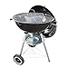 FYHH-JZHY Barbecue Portatile Piccolo Barbecue Grill A Carbone Carrello Grill da Campeggio con 2 Maniglie 2 Ruote, Vano Portaoggetti Vassoio Cenere Ventilazione Regolabile, 52 * 44 * 70 Cm