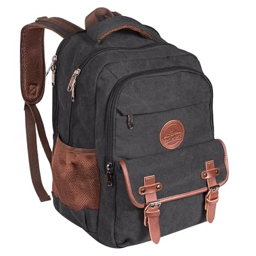 Best cotton backpack Durable Canvas Backpack for College Travel