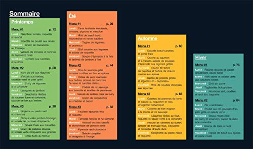 Spécial Débutant : En 2h je cuisine pour toute la semaine: 10 semaines de menus - 50 recettes inratables