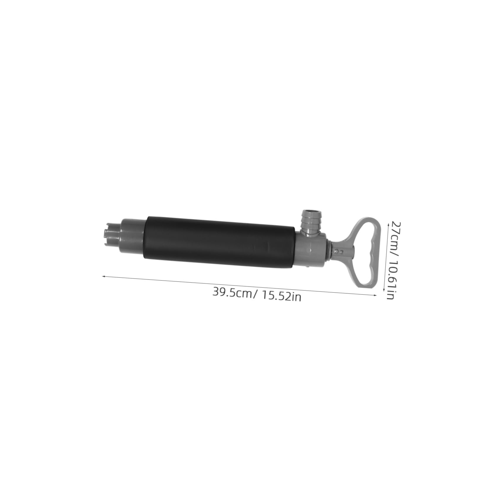 Handbilgenpumpe Kajakpumpe Kunststoff 41cm mit Schlauch Bootszubehör für Kajaks und Wasserfahrzeuge