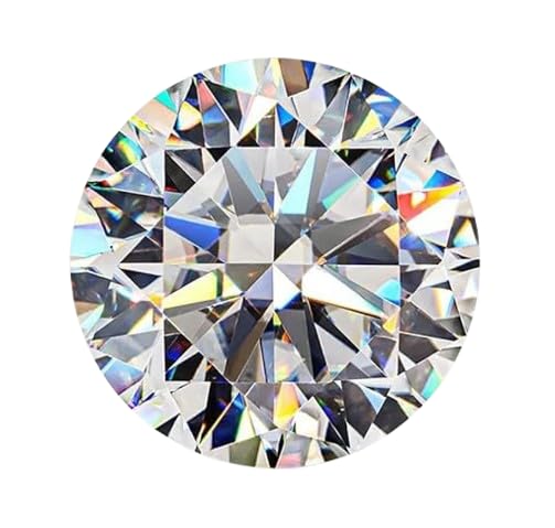 MAGIC GEMS Mozonight Stone Original Certified By IGL Lab AA++ Moissanite Stone Clear Cuts D Color Round Shape Masonite Diamond For Gifted & Astrology Purpous