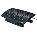 Fellowes Climate Professional Series - Reposapiés Ergonómico con Sistema de Calor/Aire Regulable para que tus pies estén a óptima temperatura, Soporte para Pies Ajustable en Altura para Oficina, Negro