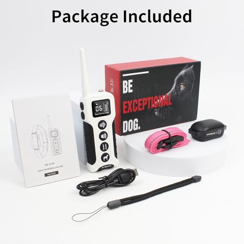 DOGLinsen No Shock Dog Training Collar with Remote 3300ft Range, Vibrating Dog Collar, Vibration Collar for Small Medium Large Dogs, 9 Style Tones and Vibration Collar by DOGLinsen - Image 8