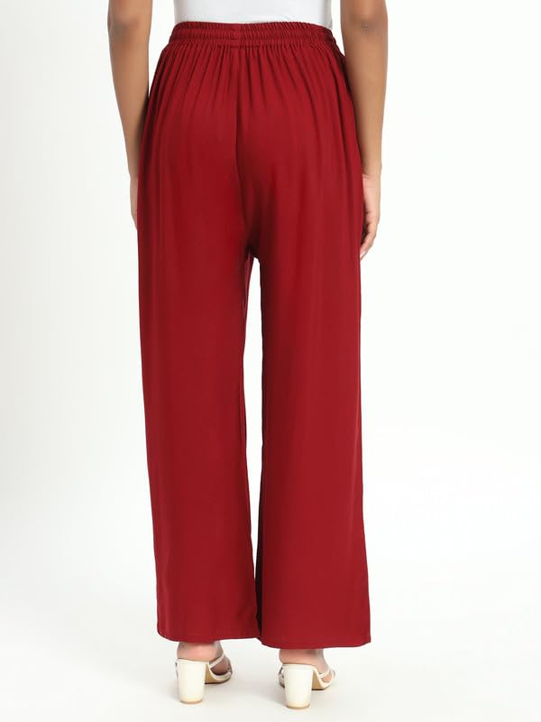 Image of Soft Colors Relaxed Fit Pocket Palazzo
