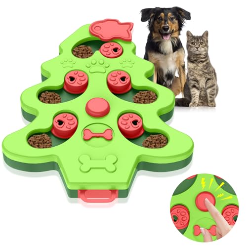 TOPsic Giochi Educativi per Cani e Gatti - Puzzle Slow Fooder Interattivi per Aumentare il Quoziente Intellettivo ed Eliminare la Noia