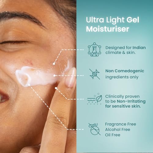 Image of The Solved Skin Barrier Repair Gel Moisturizer for Acne-Prone Skin | 1% Ceramide Complex Stops Irritation, Dryness & Redness | Lightweight, Non-Greasy, Won't Clog Pores | Fragrance-Free | 50ml