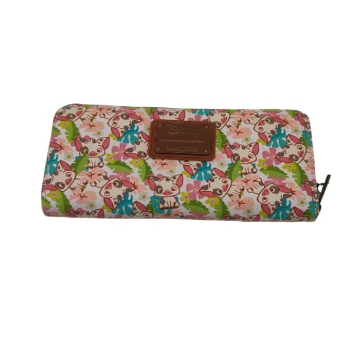 Loungefly Disney Moana Pua All Over Print Zip Around Wallet