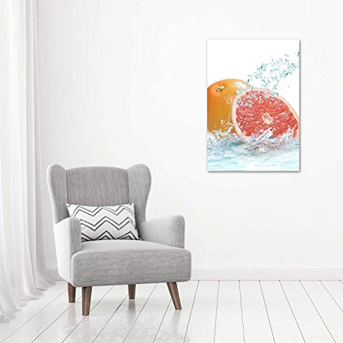Impression sur Verre Acrylique 70x100 cm Tulup Pamplemousse - 4
