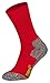 Produktbild Tobeni 2 Paar Damen Herren Trekkingsocken Wandersocken Outdoor-Funktionssocken Atmungsaktiv Unisex Farbe Rot Grösse 39-42