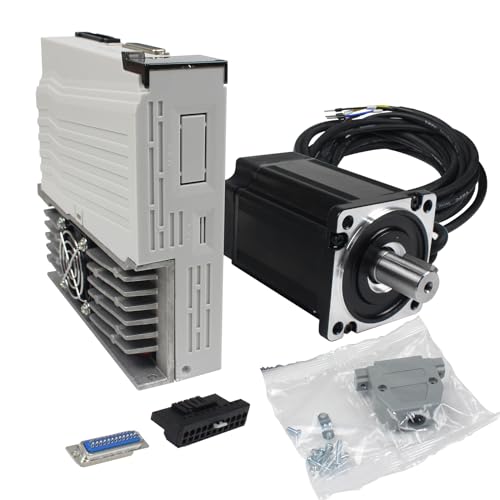 RATTMMOTOR Kit de servo motor 1000w 220v, servo motor com driver ...