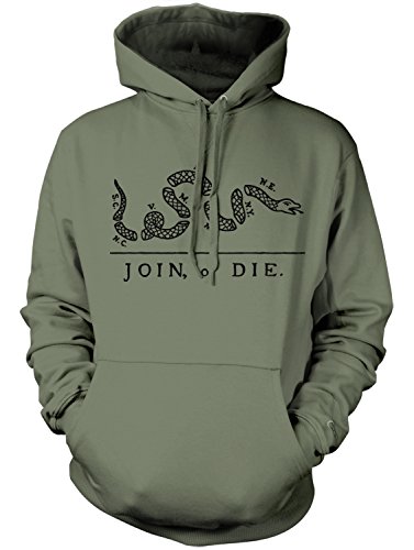 Manateez America Join or Die US Constitution Cartoon Hoodie