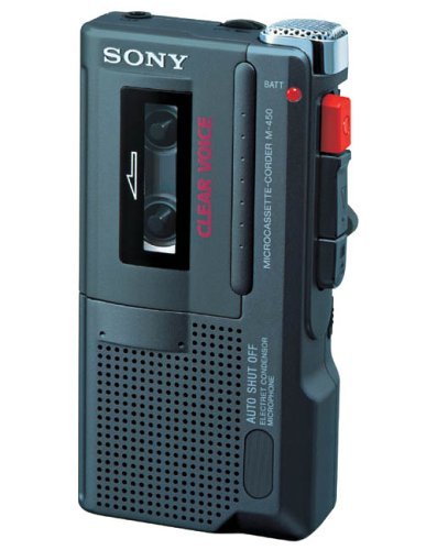 Sony M-450 Entry Micro Recorder - Black