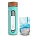 pH HYDRATE Glass Alkaline Water Bottle - Portable Filtered Water Bottle Ionizer - Water Bottle Filter - Increase pH, Reduce Fluoride, Remove Heavy Metals & Chlorine (400 ml)