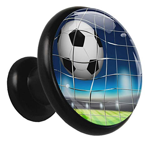 4 pomelli rotondi per armadietti, in lega, per mobili, cassetti, idea regalo per ragazze e ragazzi (2 viti di diverse dimensioni), in lega di metallo, 32 mm