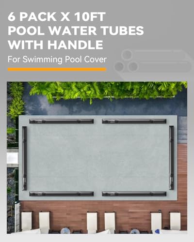 Bolsas de agua para cubiertas de piscina, pack 6, 10 ft miniatura 2